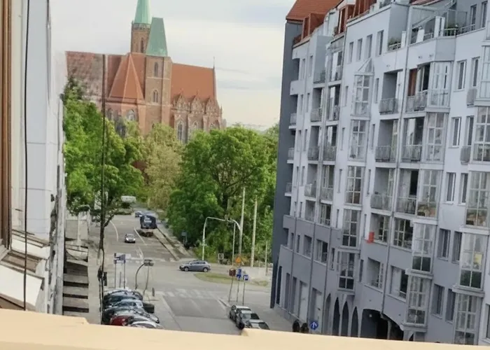 Przytulne Z Balkonem Przy Ostrowie Tumskim Apartment Wroclaw